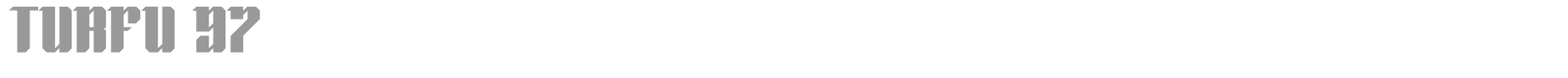 Turfu 97 font preview